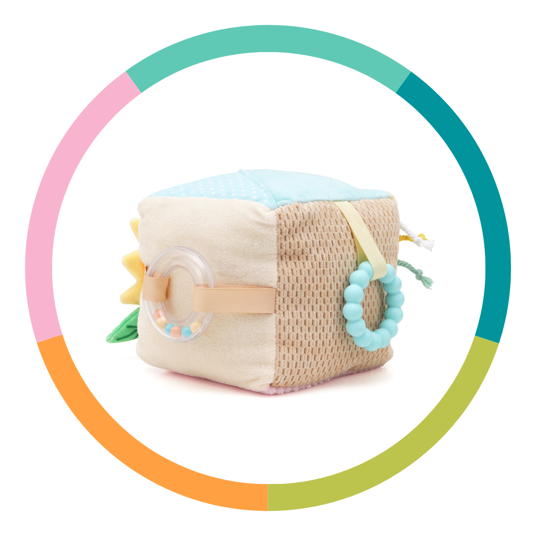 Gráfico decorativo con el número 2 en grande