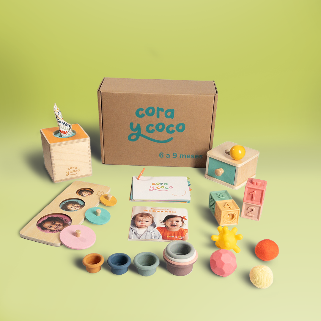 Kit 3: Descubrimientos Sensoriales (6 a 9 meses)