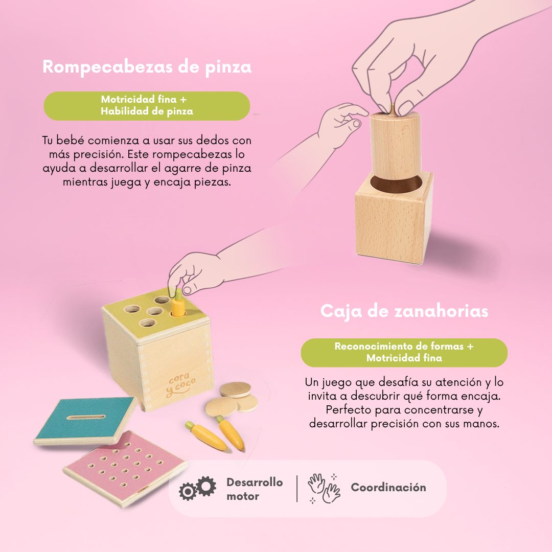 Kit 4: Primeras Habilidades (9 a 12 meses)