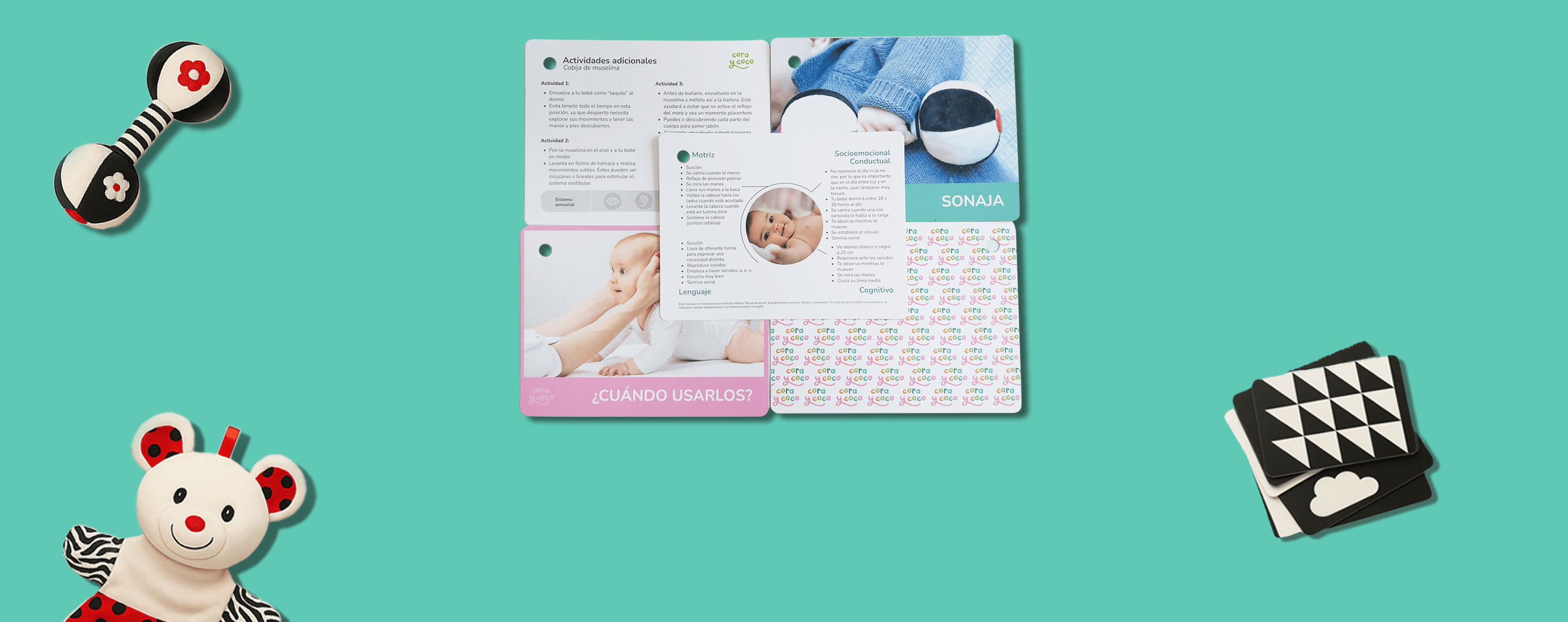 Kit 1 de Cora y Coco