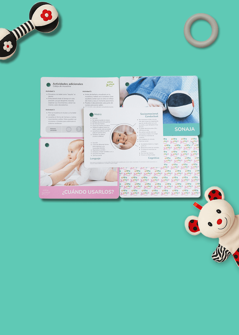 Kit 1 de Cora y Coco