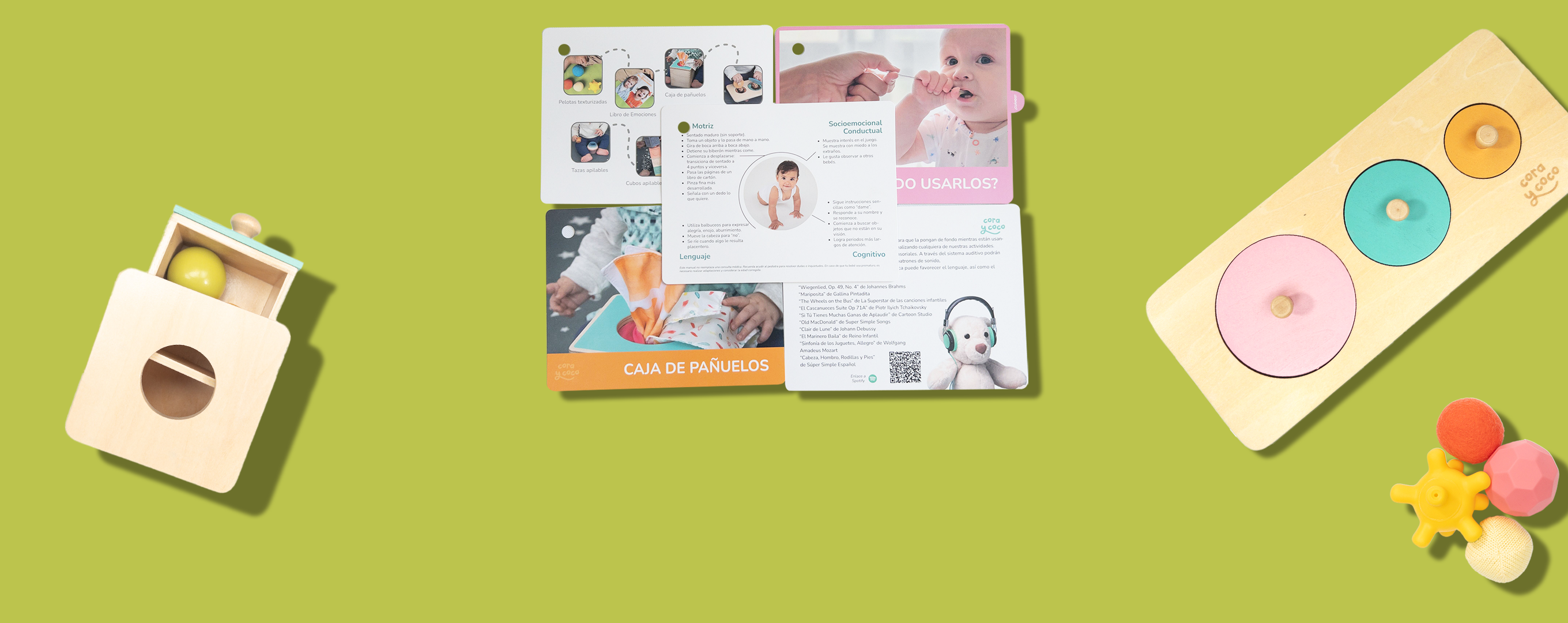 Kit 3 de Cora y Coco