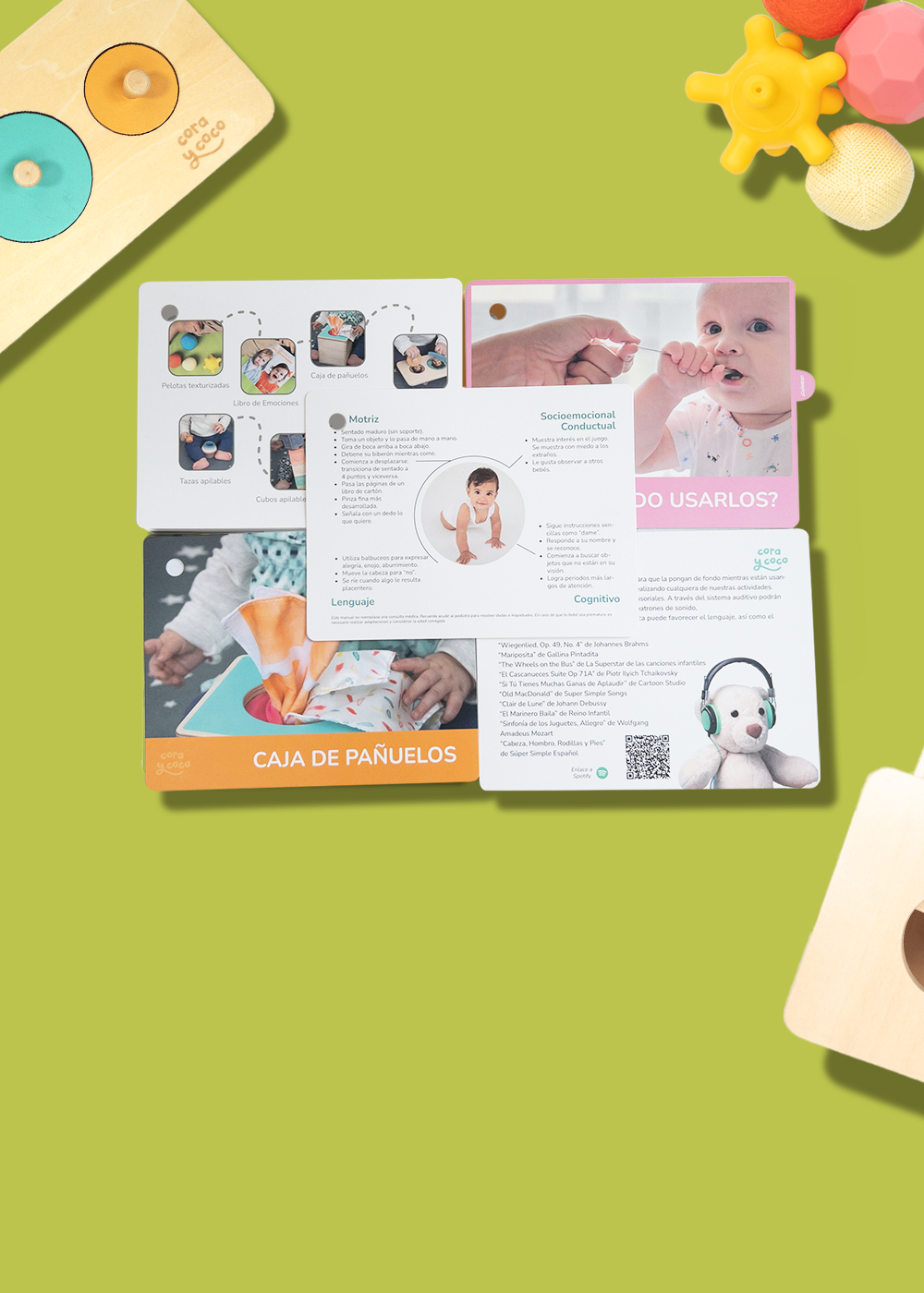 Kit 3 de Cora y Coco