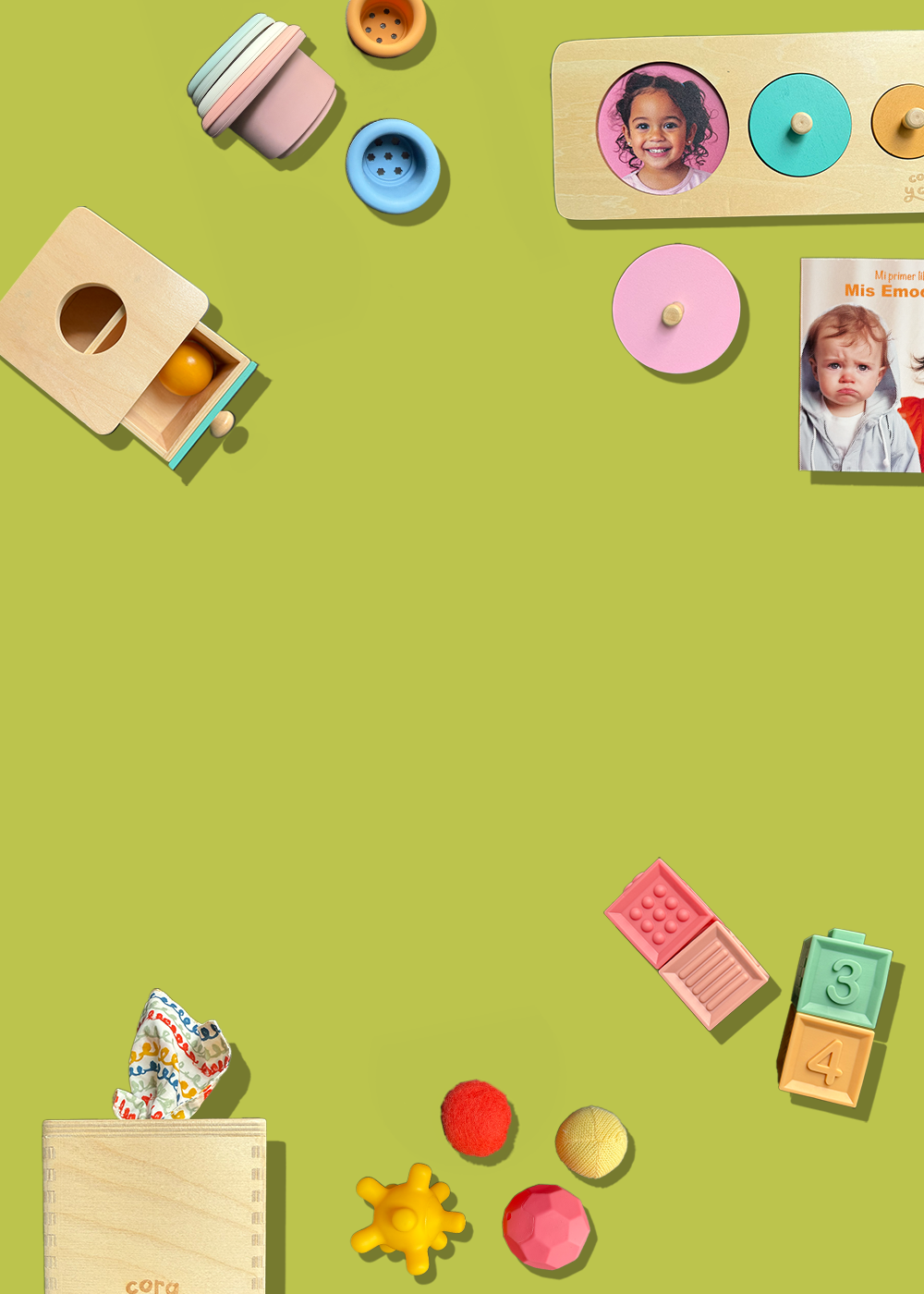 Kit 3 de Cora y Coco