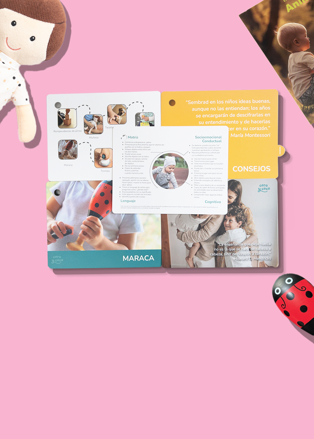 Kit 4 de Cora y Coco