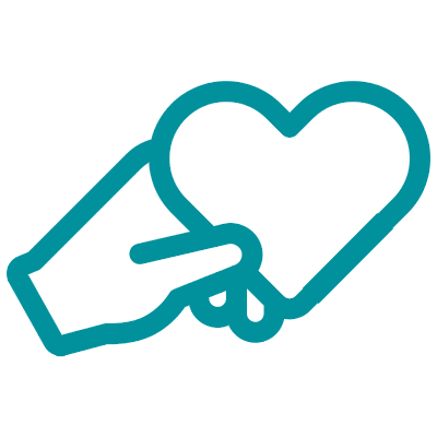 Ícono informativo sobre cuidados y limpieza de los materiales del kit